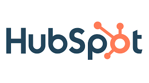 HubSpot logo, representing marketing, sales, and service software.