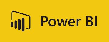 Power BI logo, signifying business intelligence and analytics software.