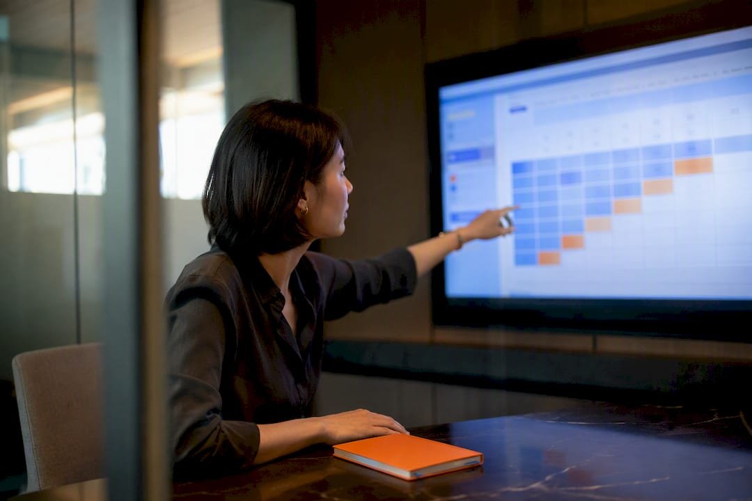 Analyst reviewing marketing retention cohorts