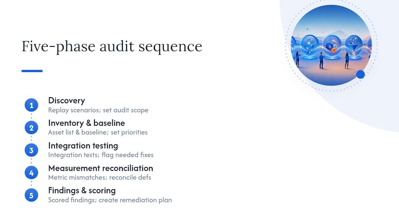 Five phases of a marketing operations audit