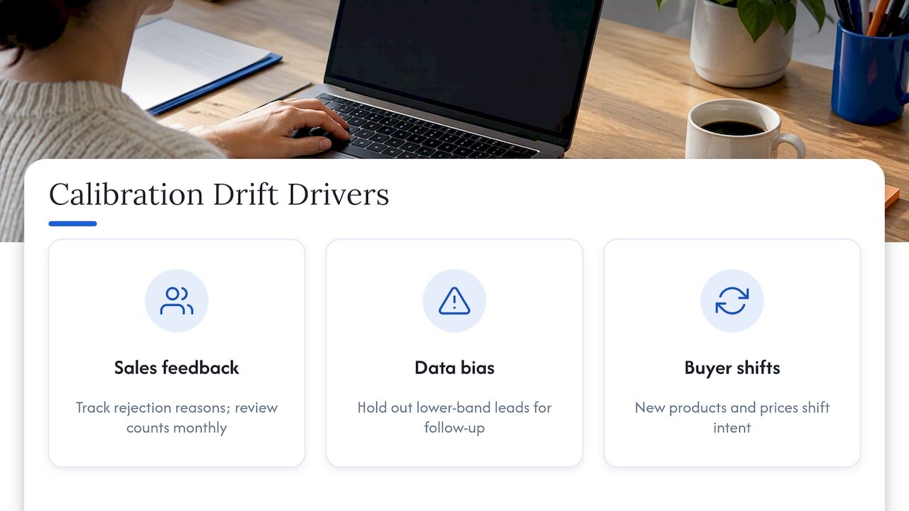 Fold in sales feedback, messy data and shifting buyers
